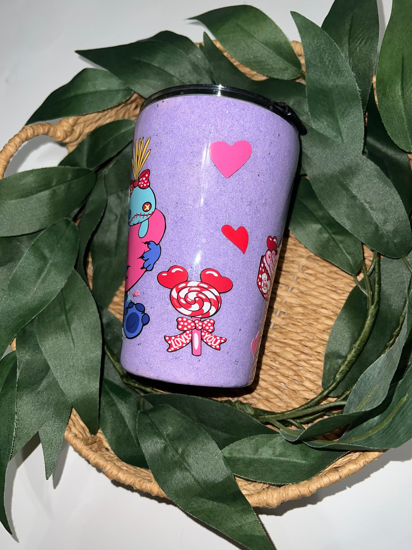 10oz Stitch Lover Kids Tumbler