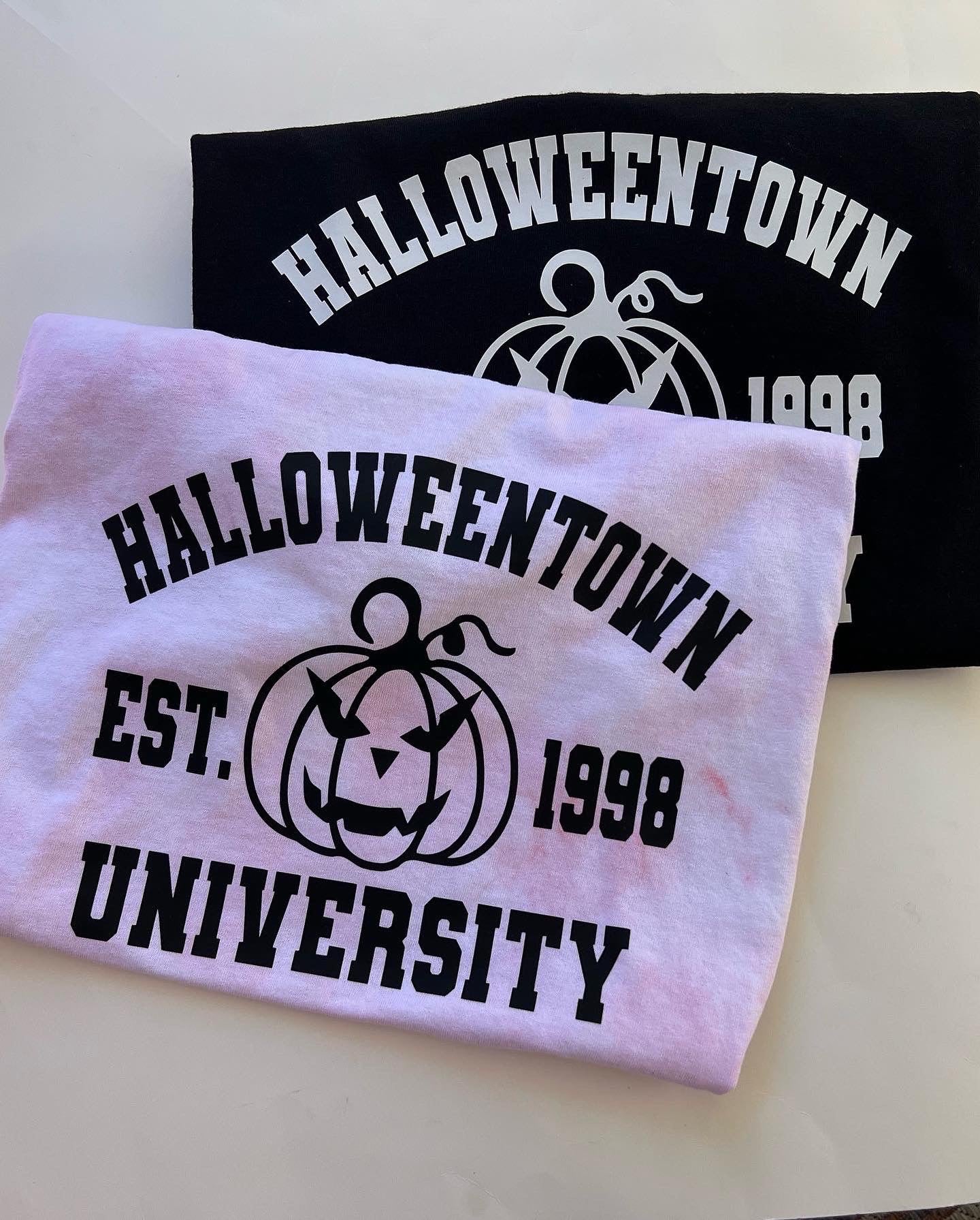 Tye Dye Halloween Town T-shirt