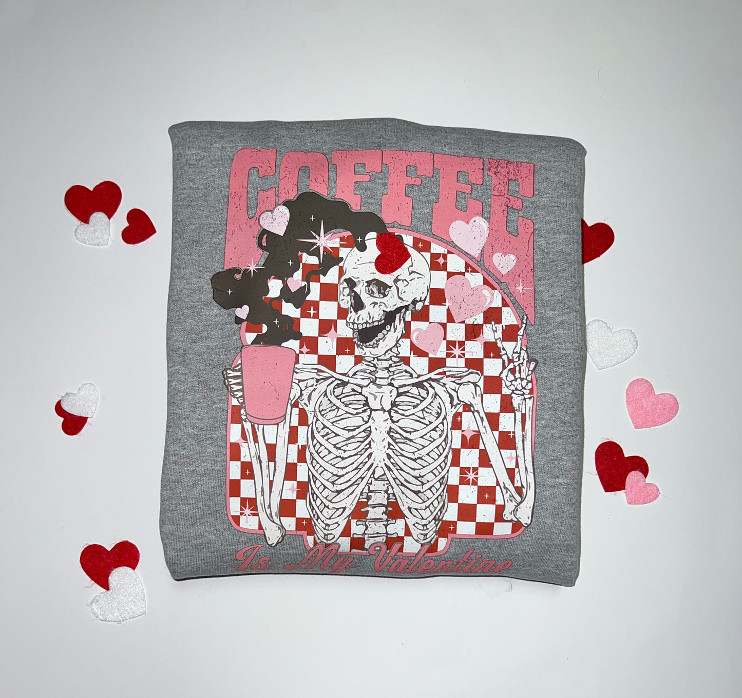 Coffee Is My Valentine Crewneck