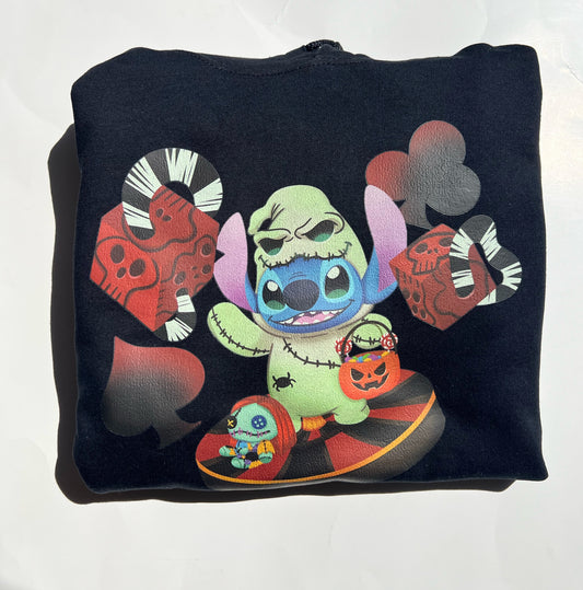 Glow In The Dark Stitch Oogie-Boogie Hoodie