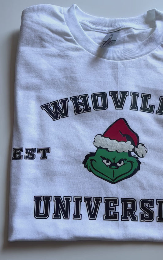 Whoville University T-shirt